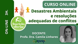 [DESASTRES AMBIENTAIS: MEDIAÇÃO E RESOLUÇÃO DE CONFLITOS]